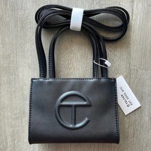 Telfar Small Black Shopping Bag